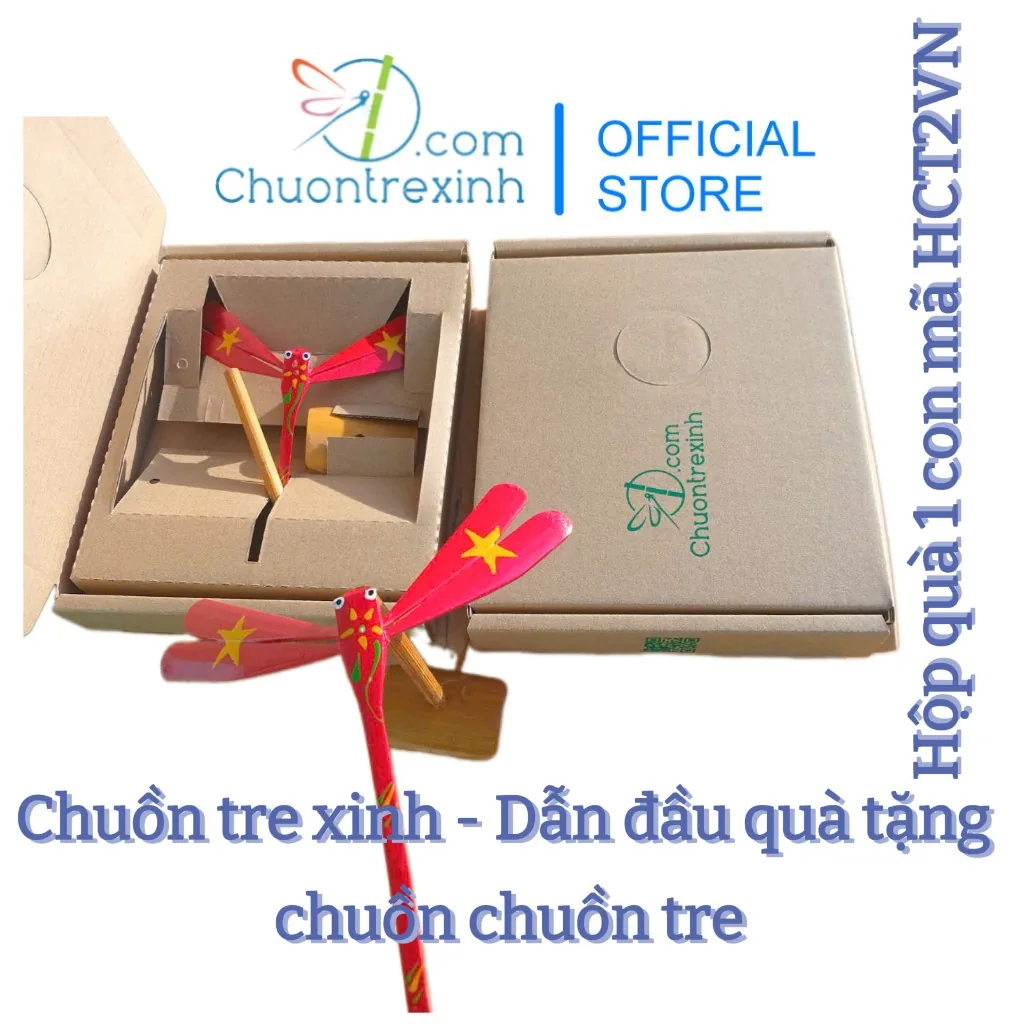 Hộp quà chuồn tre HCT2VN